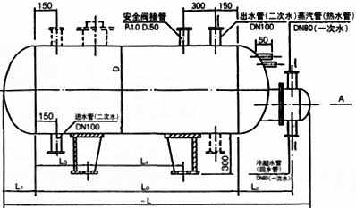 容積式換熱器結(jié)構圖
